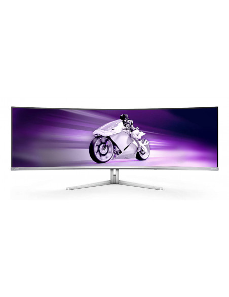 Philips Evnia 8000 49M2C8900/00 Monitor PC 124,2 cm (48.9") 5120 x 1440 Pixel Dual QHD QD-OLED Bianco