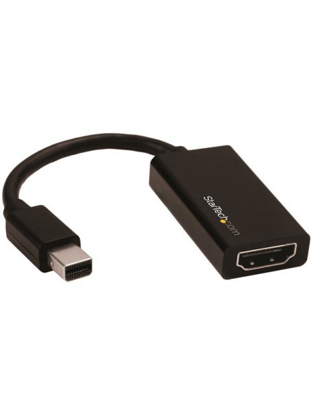 StarTech.com Adattatore Mini DisplayPort a HDMI Attivo 2.0 4K 60Hz - Convertitore Video mDP 1.4 a HDMI - Dongle Mini DP o Thunde