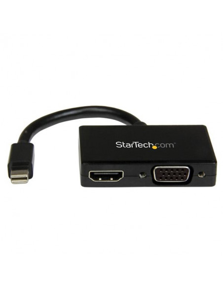 StarTech.com Adattatore Mini DisplayPort a HDMI e VGA - Convertitore audio/video da viaggio mDP 2 in 1 - 1920x1200 / 1080p