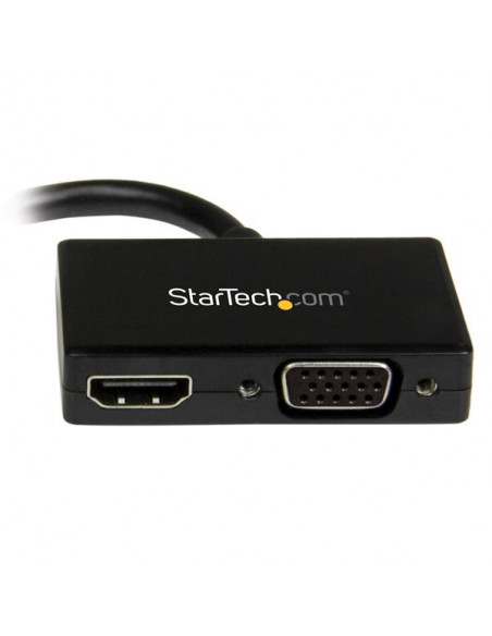StarTech.com Adattatore Mini DisplayPort a HDMI e VGA - Convertitore audio/video da viaggio mDP 2 in 1 - 1920x1200 / 1080p