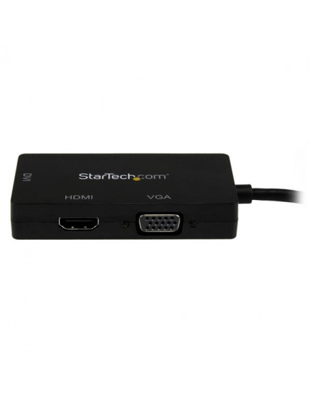 StarTech.com Adattatore Mini DisplayPort da viaggio VGA/DVI/HDMI - Convertitore mDP 3 in 1