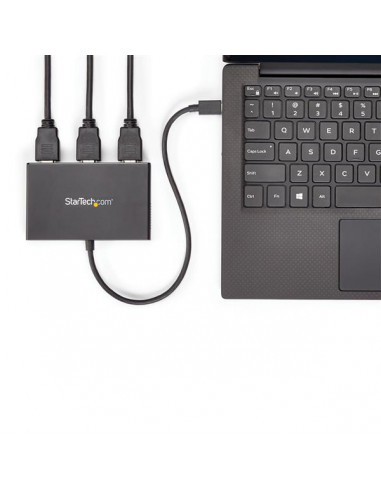 StarTech.com Adattatore Multi-Monitor USB-C a HDMI - Hub MST a 3 porte