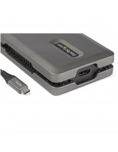 StarTech.com Adattatore Multiporta USB C - Da USB C a HDMI 2.0 4K 60Hz - Hub USB 2 Porte 10Gbps - 100W Power Delivery Pass-throu 2