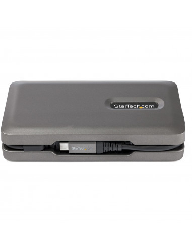 StarTech.com Adattatore Multiporta USB C - Da USB C a HDMI 2.0 4K 60Hz - Hub USB 2 Porte 10Gbps - 100W Power Delivery Pass-throu