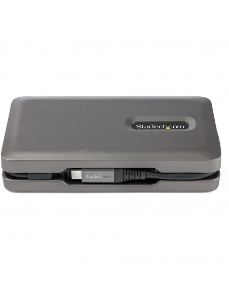 StarTech.com Adattatore Multiporta USB C - Da USB C a HDMI 2.0 4K 60Hz - Hub USB 2 Porte 10Gbps - 100W Power Delivery Pass-throu