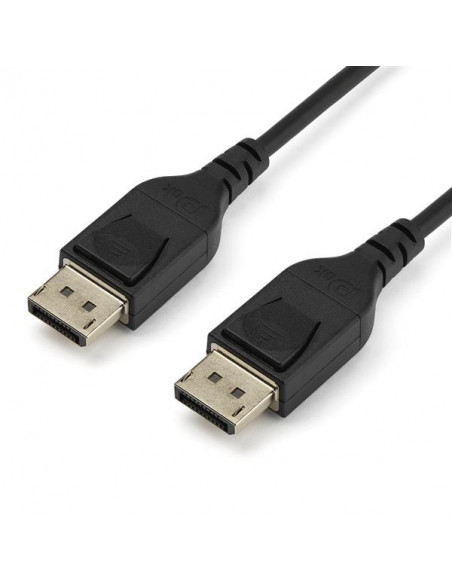 StarTech.com Cavo DisplayPort 1.4 certificato VESA da 2m - 8K 60Hz HBR3 HDR - Cavo per monitorc Certificato funziona con Chromeb
