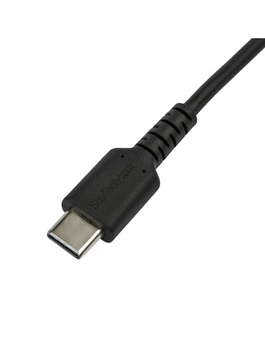 StarTech.com Cavo durevole da USB-C a Lightning da 2m nero - Cavo di alimentazione/sincronizzazione in Fibra aramidica robusta p