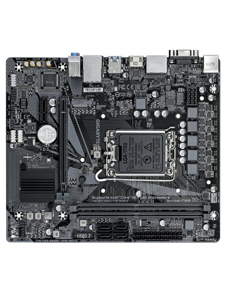 GIGABYTE H610M S2H V3 DDR4 scheda madre Intel H610 Express LGA 1700 micro ATX