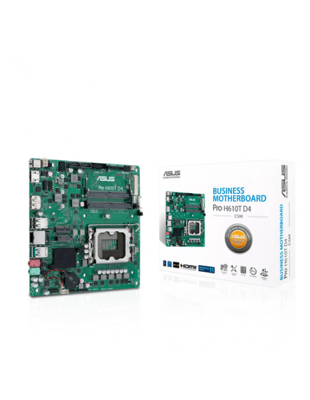 ASUS Pro H610T D4-CSM Intel H610 LGA 1700 mini ITX