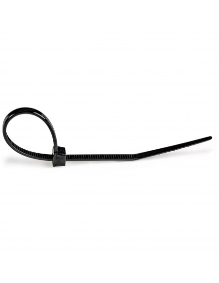 StarTech.com Fascetta Fermacavi da 15cm - Fascetta in Plastica Stringicavo Larga 3mm, Diametro del Fascio 39mm, Resistenza alla 