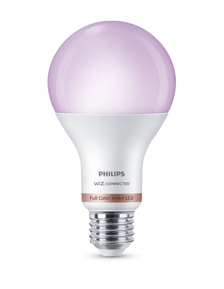 Philips LED Lampadina Smart Dimmerabile Luce Bianca o Colorata Attacco E27 100W Goccia