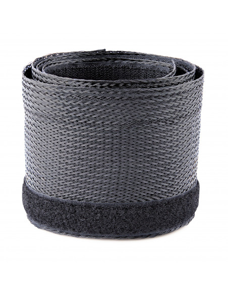 StarTech.com Guaina per cavi da 3 m con chiusura a strappo, accorciabile, diametro 3 cm, organizzatore per cavi di rete / guaina