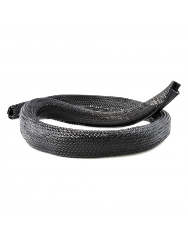 StarTech.com Guaina per cavi da 3 m con chiusura a strappo, accorciabile, diametro 3 cm, organizzatore per cavi di rete / guaina