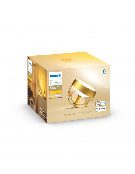 Philips Hue White and Color ambiance IRIS Lampada Smart da Tavolo Oro