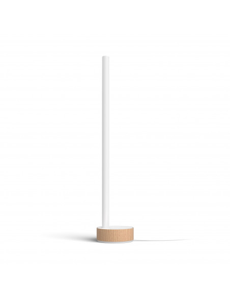Philips Hue White and Color ambiance Gradient Signe Lampada Smart Tavolo Effetto Legno
