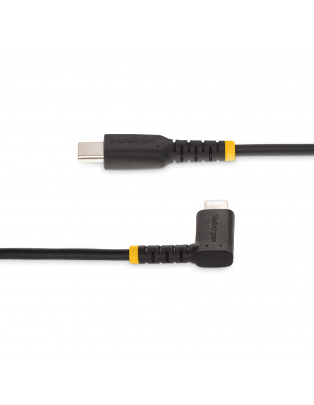 StarTech.com Cavo USB-C a Lightning da 1 m - Cavo di ricarica/sincronizzazione da USB Tipo-C a Lightning in fibra aramidica resi