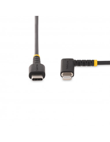 StarTech.com Cavo USB-C a Lightning da 1 m - Cavo di ricarica/sincronizzazione da USB Tipo-C a Lightning in fibra aramidica resi