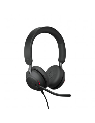 Jabra Evolve2 40 SE Auricolare Cablato A Padiglione Musica e Chiamate USB tipo-C Nero
