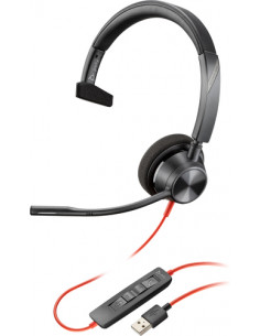POLY Cuffie Blackwire C5220 con connettore USB-A 2