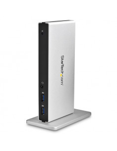 StarTech.com Docking Station Universale per Laptop USB 3.0 per dual-monitor DVI Gigabit Ethernet con adattatori HDMI / VGA - Ada