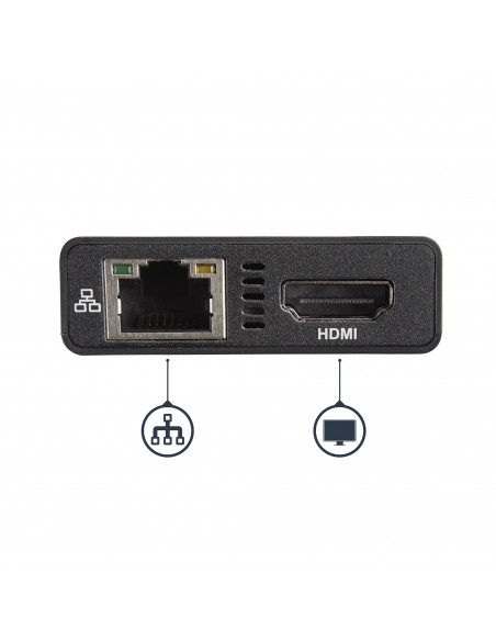 StarTech.com Adattatore USB-C Multiporta per Portatili - Power Delivery - HDMI 4K - USB 3.0