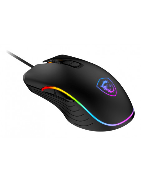 MSI FORGE GM300 mouse Gaming Ambidestro USB tipo A Ottico 7200 DPI