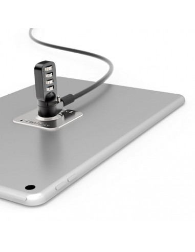 Compulocks Universal Tablet Cable Lock - 3M Plate - Silver Combination Lock cavo di sicurezza