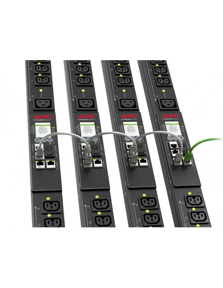 APC APDU9953 unità di distribuzione dell'energia (PDU) 24 presa(e) AC 0U Nero