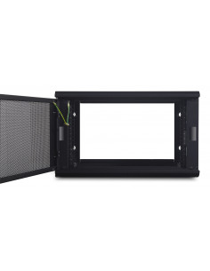 APC AR106 rack 6U Da parete Nero 2