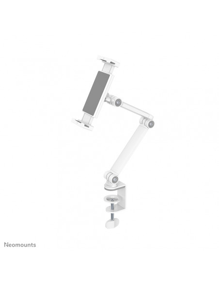 Neomounts DS15-545WH1 Morsetto da tavolo porta tablet 4.7-12.9" - universale - mobilità completa