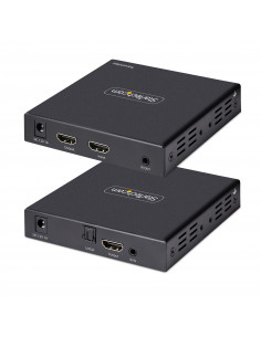 StarTech.com Extender HDMI 4K su Cavo Ethernet CAT5/CAT6, Video Extender 4K 60Hz HDR fino a 70m, Uscita HDMI e Audio S/PDIF su C 2