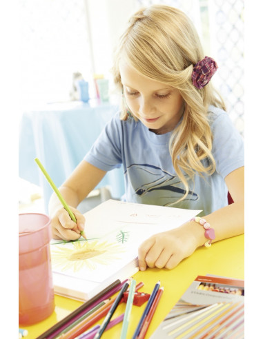 STABILO Matita colorata acquarellabile - STABILOaquacolor - Scatola in Metallo da 36 - Colori assortiti