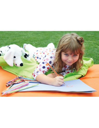 STABILO Matita colorata triangolare - Trio thick - Astuccio da 18 + temperino - Colori assortiti