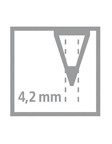 STABILO Matita colorata triangolare - Trio thick - Astuccio da 24 + temperino - Colori assortiti