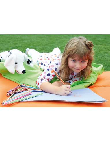 STABILO Matita colorata triangolare - Trio thick - Astuccio da 24 + temperino - Colori assortiti