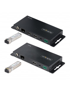 StarTech.com Kit Extender HDMI su fibra ottica LC, 4K 60Hz fino a 1km (Single Mode) o 300m (Multimode) - Estensore HDMI, HDR, HD 2