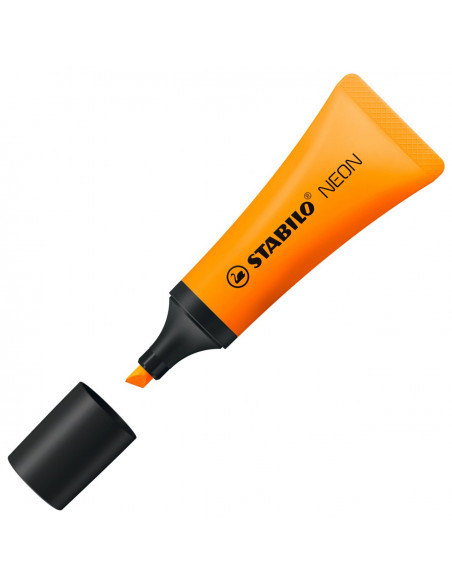 STABILO NEON evidenziatore 1 pz Punta smussata Arancione