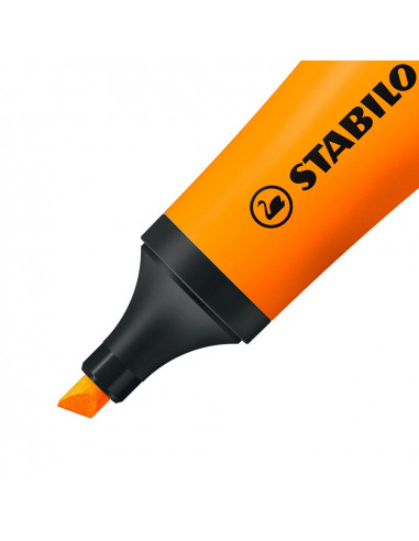 STABILO NEON evidenziatore 1 pz Punta smussata Arancione