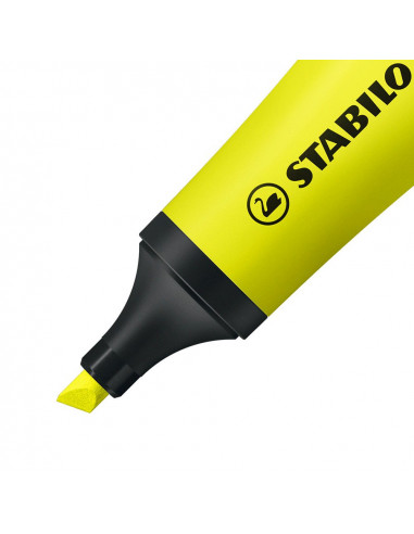 STABILO NEON evidenziatore 1 pz Punta smussata Giallo