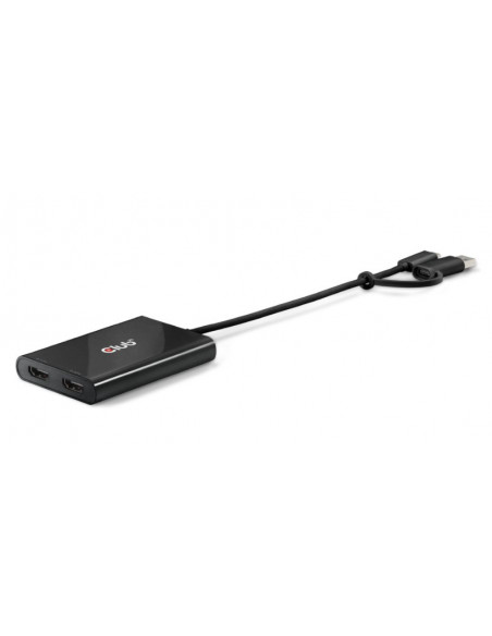 CLUB3D CSV-1475 ripartitore video USB tipo-C 2x HDMI