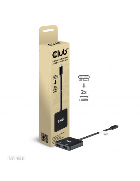 CLUB3D CSV-1558 ripartitore video