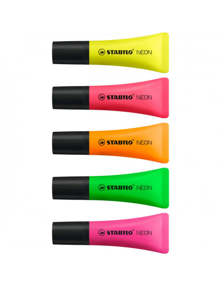 STABILO NEON evidenziatore 1 pz Punta smussata Rosa