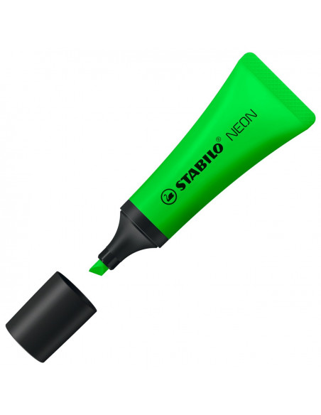 STABILO NEON evidenziatore 1 pz Punta smussata Verde