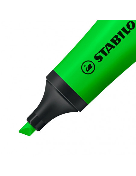STABILO NEON evidenziatore 1 pz Punta smussata Verde