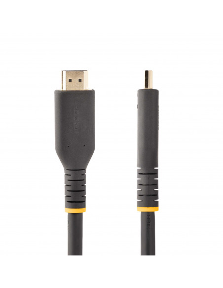 StarTech.com Cavo HDMI attivo da 10 m con Ethernet - HDMI 2.0 4K 60Hz UHD - Cavo HDMI 4K robusto con fibra aramidica - Robusto c