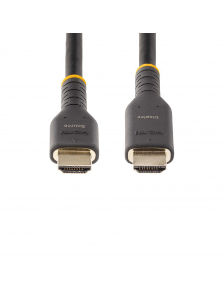 StarTech.com Cavo HDMI attivo da 10 m con Ethernet - HDMI 2.0 4K 60Hz UHD - Cavo HDMI 4K robusto con fibra aramidica - Robusto c