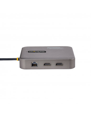 StarTech.com Docking Station USB C, doppia porta HDMI 4K 60Hz compatibile con MacBook Pro (M1/M2/M3/M4) e Windows, hub USB-A/USB