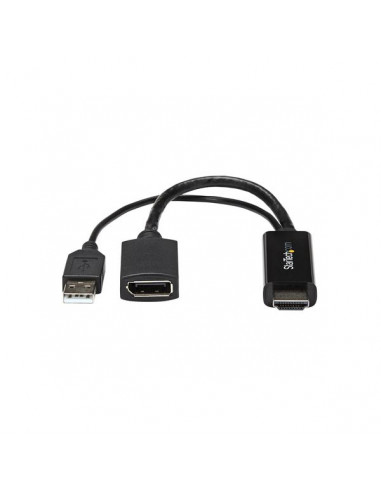 StarTech.com Adattatore / Convertitore HDMI a DP alimentato via USB - Ultra HD 4K