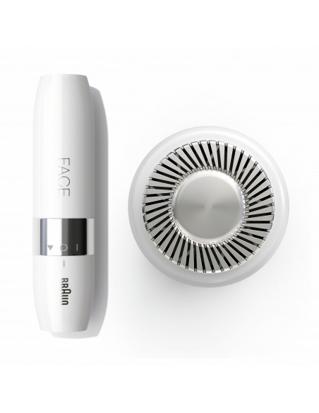 Braun Face FS1000 Mini Depilatore Donna, Depilazione Elettrica Viso, Facile E Veloce, Tocco Finale Per Baffetti, Mento E Guance,