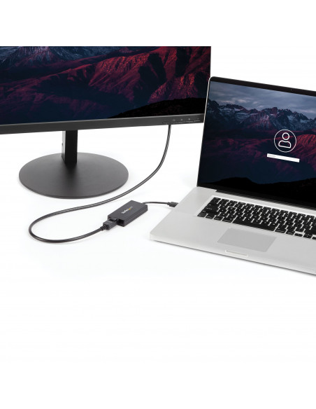 StarTech.com Adattatore da USB 3.0 a DisplaPort - 4K 30Hz Ultra HD - Certificato DisplayLink - Convertitore da USB Type-A a DP p
